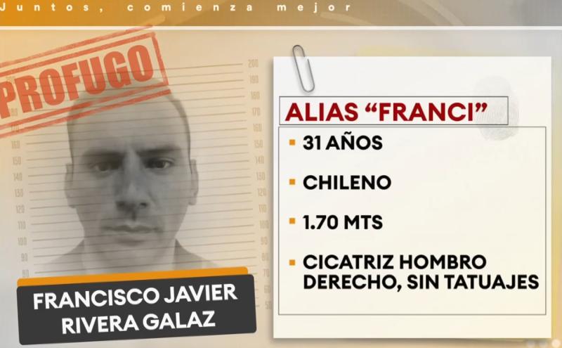 Uno de los prófugos por crimen de carabinero