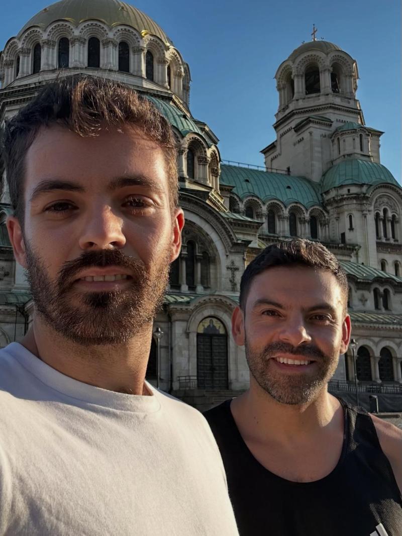 Ítalo Zúñiga y su pareja | Crédito: Instagram Ítalo Zúñiga