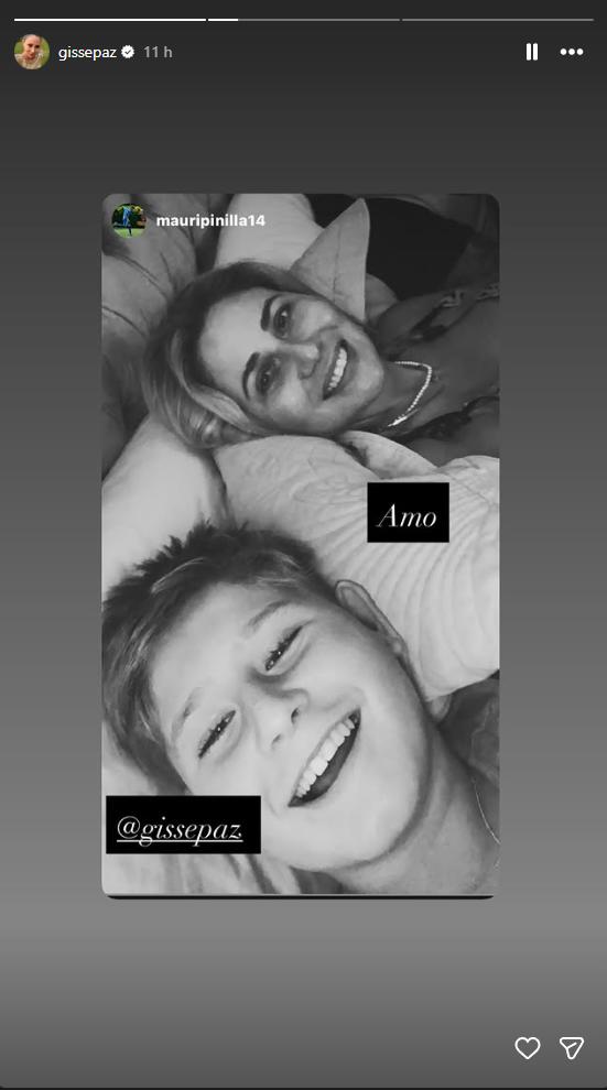 Hijo menor de Gissella y Mauricio compartió foto con su madre | Crédito: Gissella Gallardo