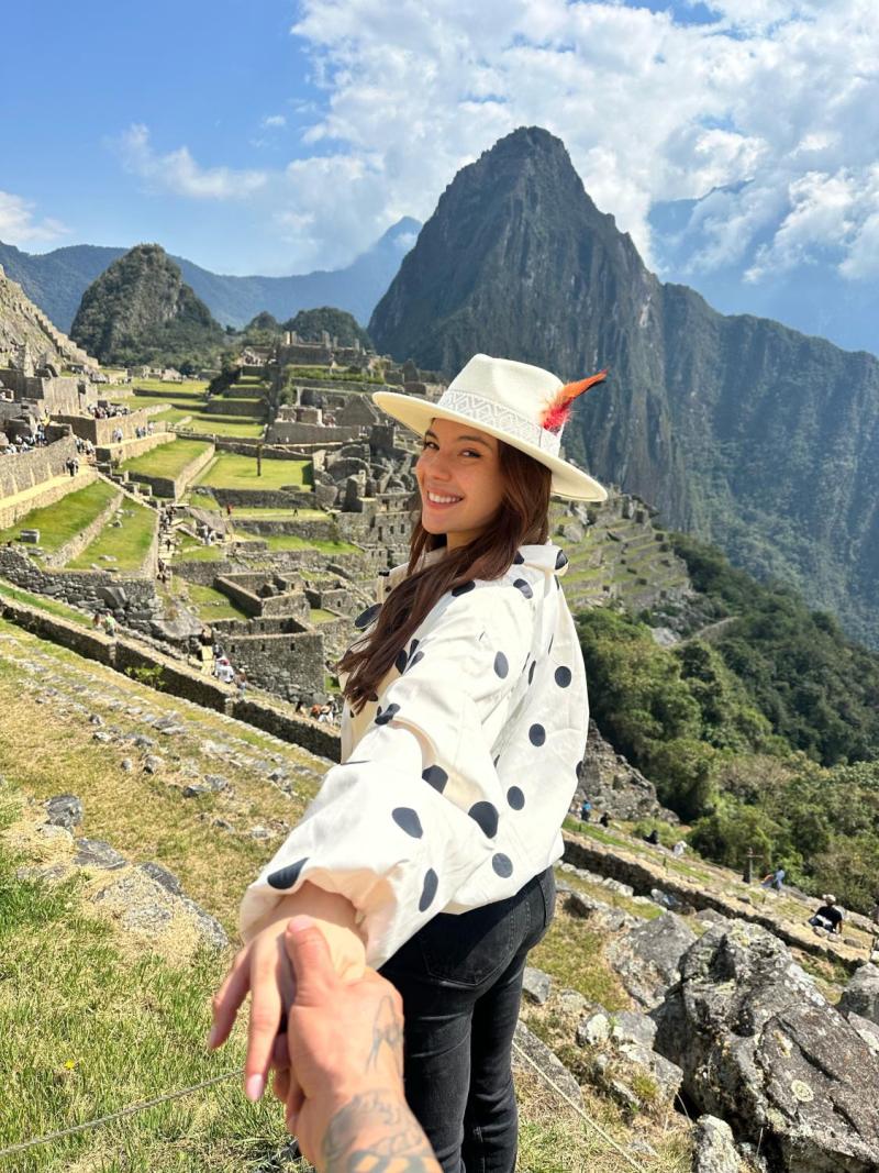 Fotos de Chantal Gayoso y Thiago Cunha en Perú desataron rumores de compromiso | Crédito: Instagram Chantal Gyoso