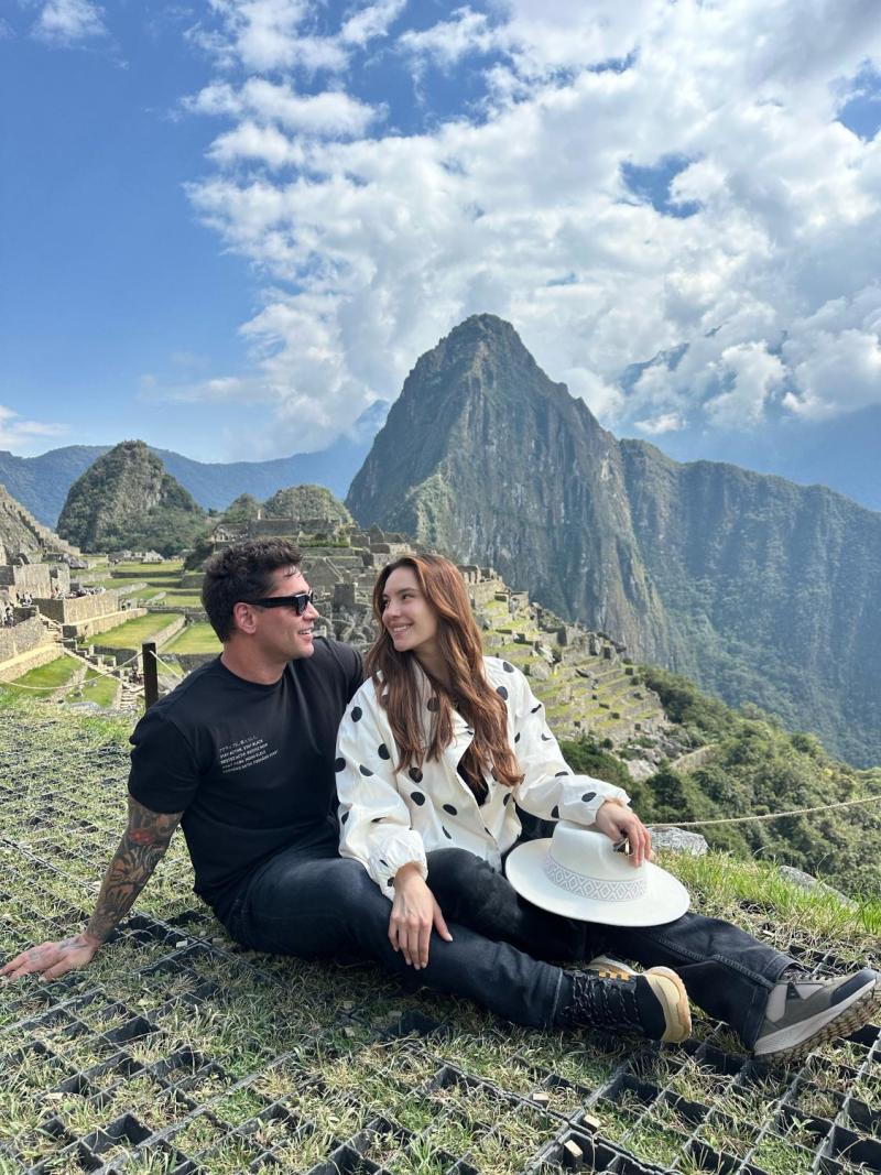 Fotos de Chantal Gayoso y Thiago Cunha en Perú desataron rumores de compromiso | Crédito: Instagram Chantal Gyoso