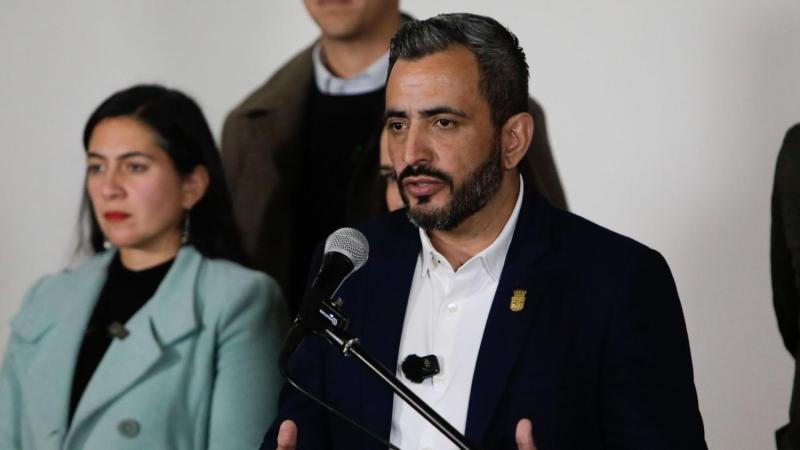 Christopher White, alcalde de San Bernardo - Créditos: Agencia Uno
