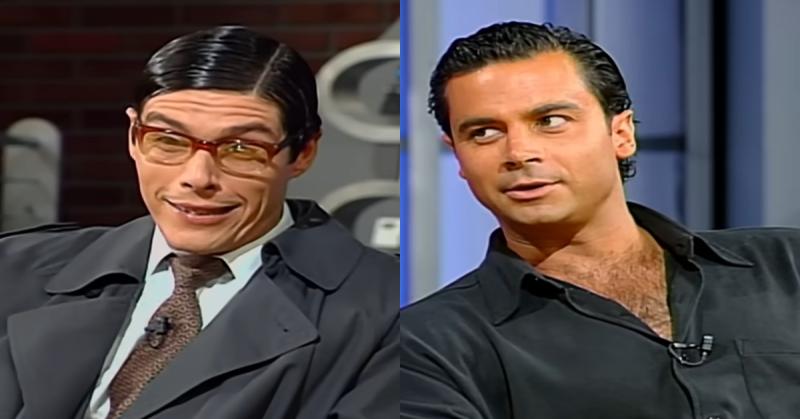Felipe Camiroaga actuó con Mario Duarte en Viva el Lunes (2000)