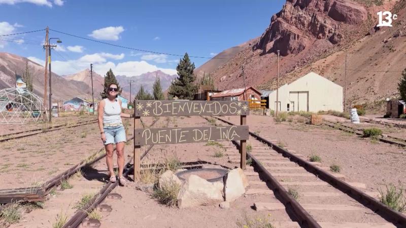 María Gracia Subercaseaux en El Puente del Inca / 13C