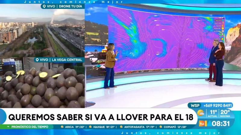 Michelle Adam y el pronóstico para el 18 de septiembre