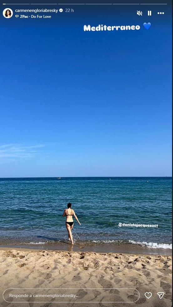 Carmen Gloria Breski de vacaciones por España | Crédito: Instagram Carmen Gloria Bresky