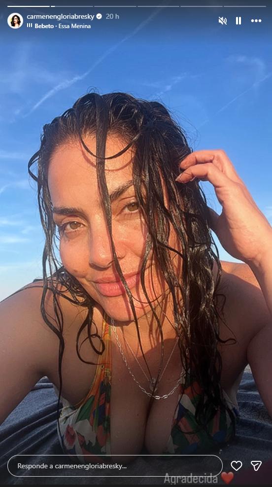 Carmen Gloria Breski de vacaciones por España | Crédito: Instagram Carmen Gloria Bresky