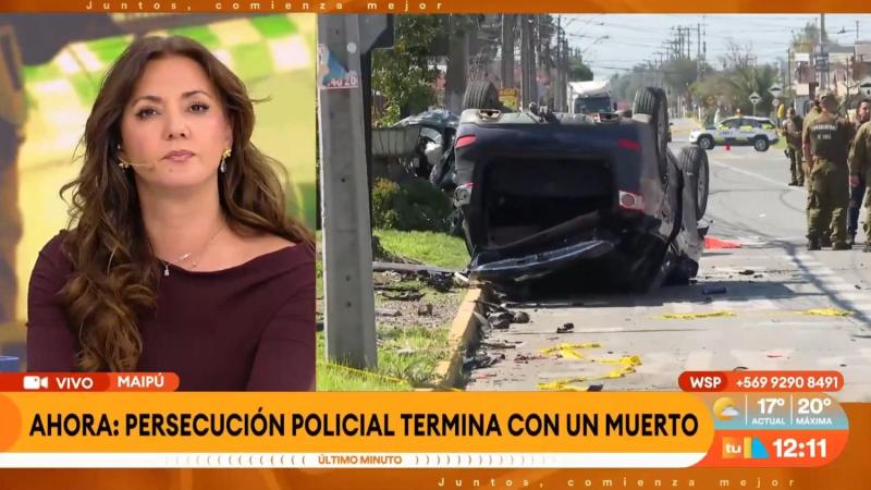 La persecución policial en Maipú