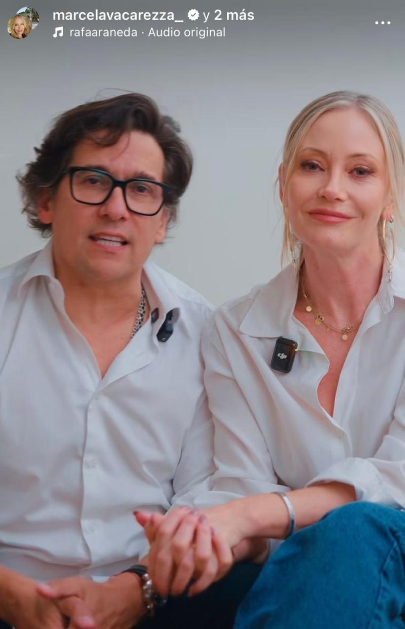 Rafael Araneda y Marcela Vacarezza - Instagram