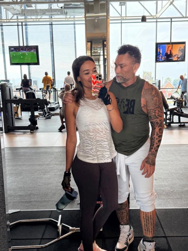 Marcelo Ríos junto a su pareja Tamara Cornejo | Crédito: Instagram Marcelo Ríos
