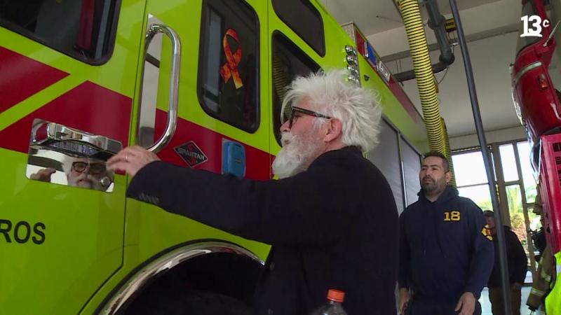 Federico Sánchez en Decimoctava Compañía de Bomberos de Vitacura / 13C