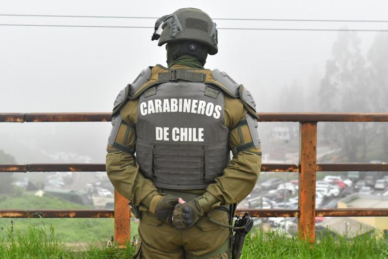 Carabineros de Chile - Agencia Uno.