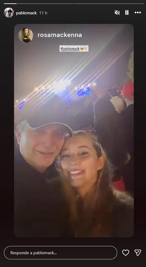 Rosa Mackenna sorprende al aparecer junto a su padre, Pablo Mackenna | Crédito: Instagram Pablo Mackenna