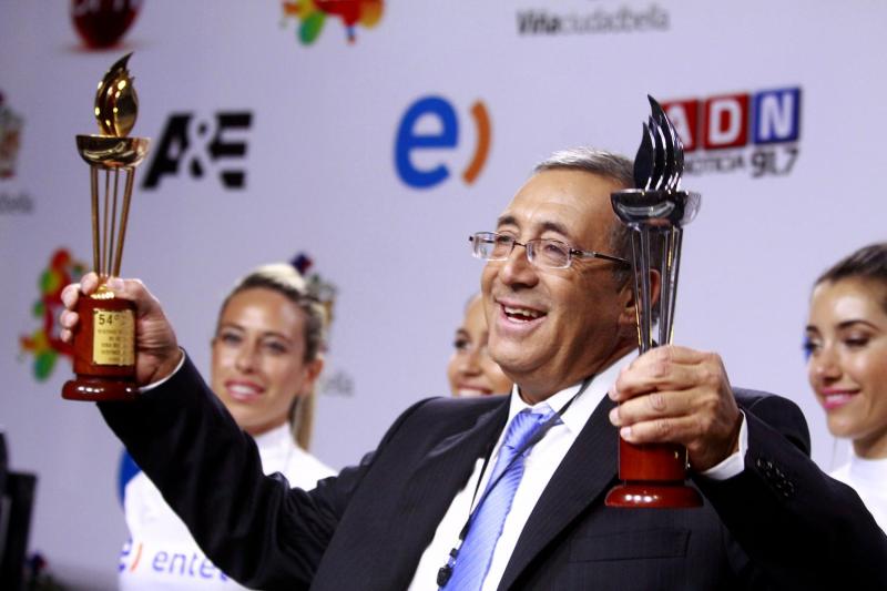 Hermógenes Conache en el Festival de Viña del Mar 2013 | Crédito: AgenciaUno