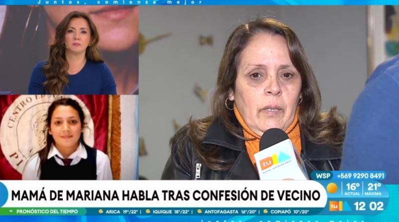 Madre de Mariana Sepúlveda se refiere al presunto asesino de su hija.
