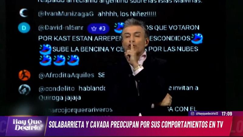 a decisión de Fernando Solabarrieta tras extraño comportamiento en programa de TV