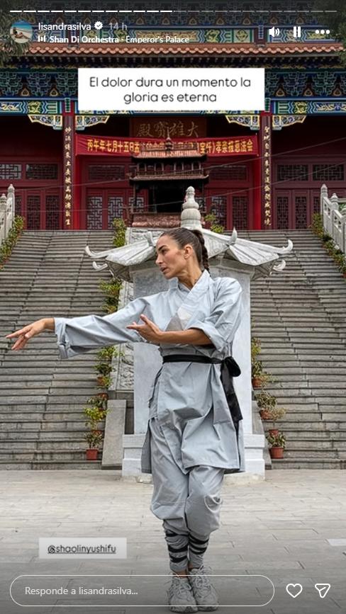 Lisandra Silva deja todo para vivir con monjes en China | Crédito: Instagram Lisandra Silva