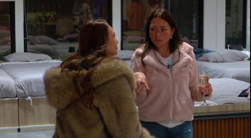 Paula Pavic y Lisandra Silva en Vecinos al límite