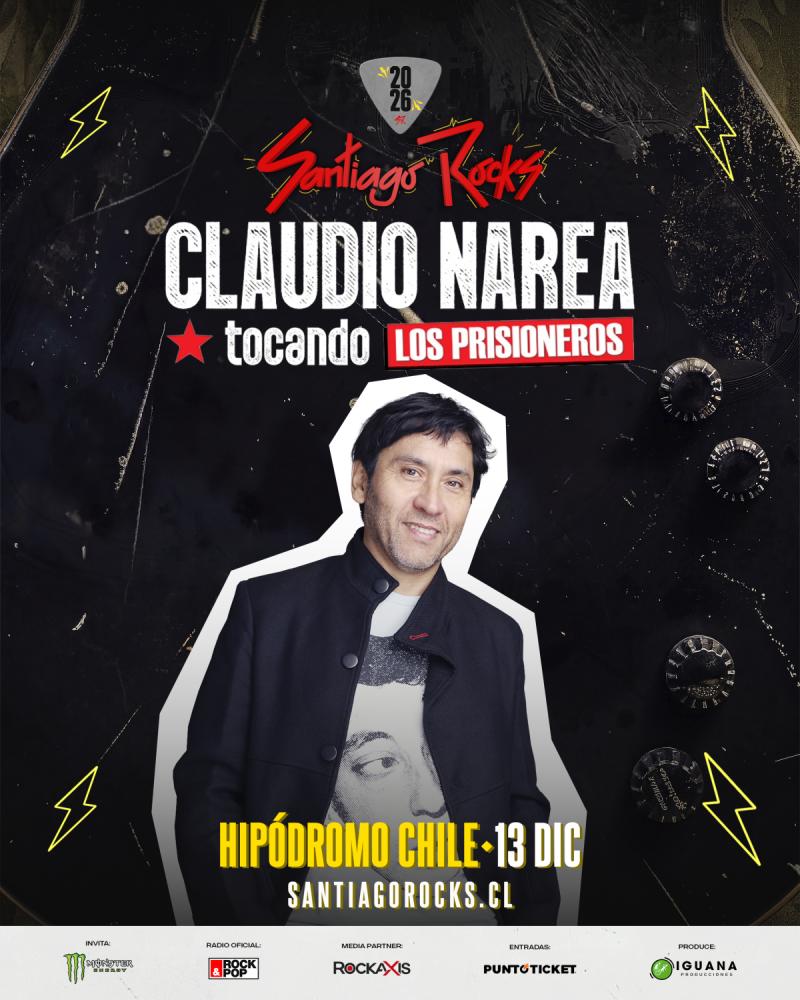 EL LINE-UP OFICIAL SANTIAGO ROCKS 2026