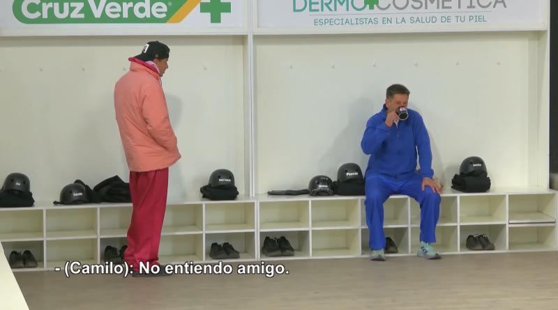 La molestia de Camilo Huerta en Vecinos al límite