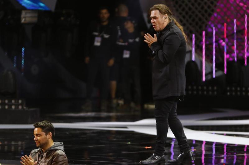 Carlos Figueroa en el Festival de Viña - Agencia Uno.