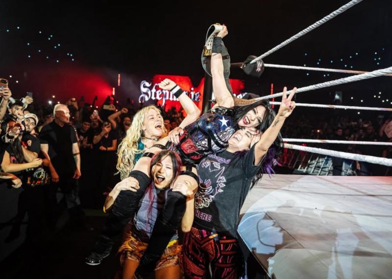 Instagram - Stephanie Vaquer hace historia y recupera título mundial de WWE en Chile