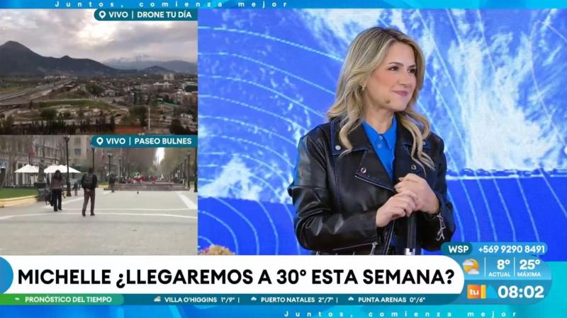 Michelle Adam en "Tu Día"