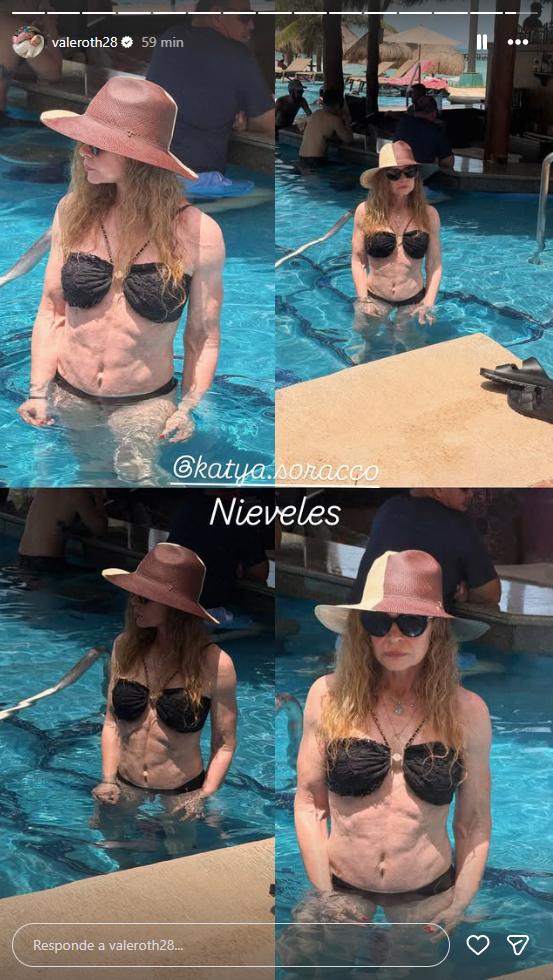 Vale Roth mostró a su mamá durante sus vacaciones en México | Crédito: Instagram @Valeroth28