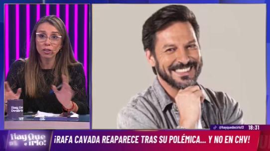 Rafael Cavada reaparece tras su abrupta salida en vivo.