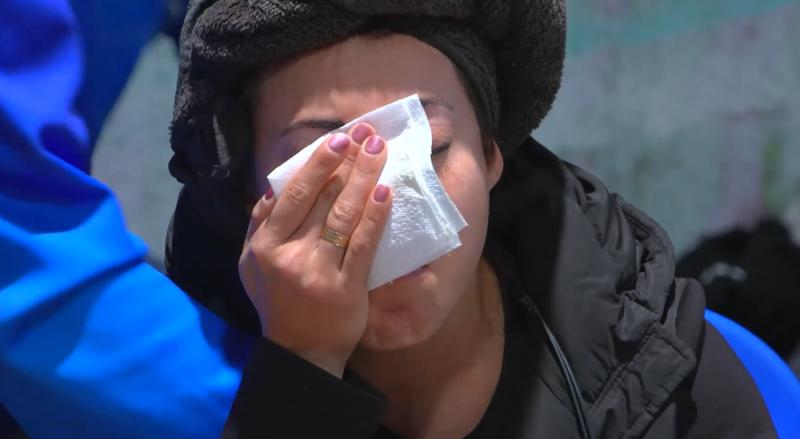 Paz se puso a llorar / "Vecinos al límite"