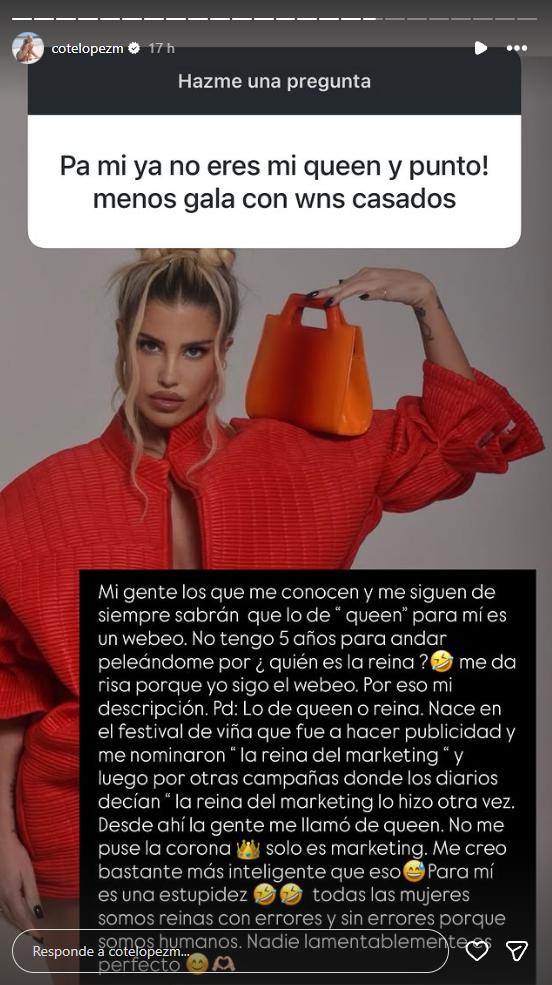 Coté López explica el apodo de "queen" | Crédito: Instagram @cotelopezm