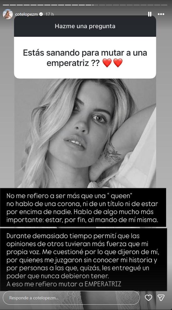 Coté López explica el cambio en su biografía de Instagram | Crédito: Instagram @cotelopezm