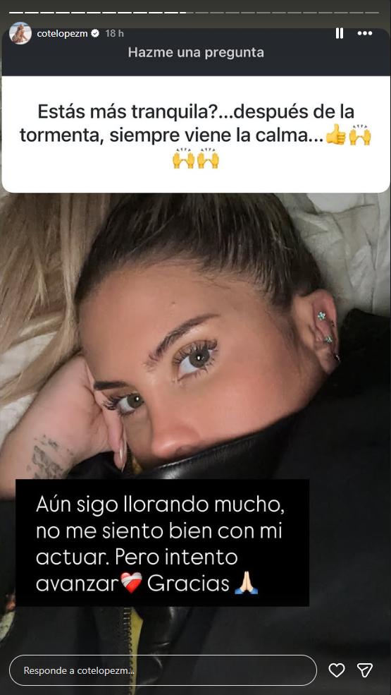 Coté López explica cómo se siente tras la polémica infidelidad | Crédito: Instagram @cotelopezm