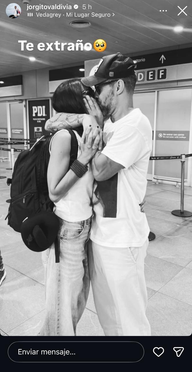 Jorge Valdivia y Priscilla Armenakis | Crédito: Instagram @jorgitovaldivia