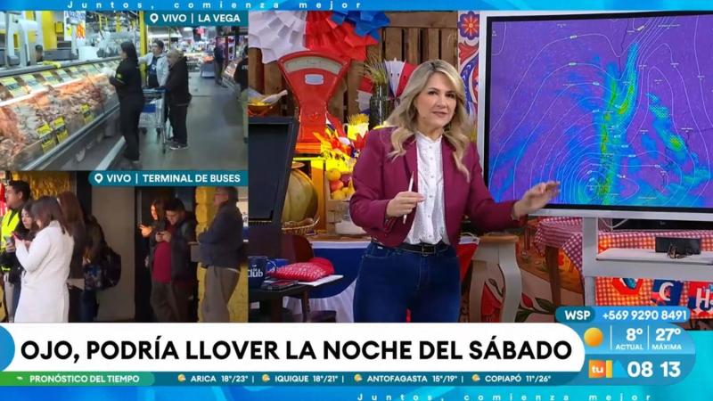 Michelle Adam en "Tu Día"