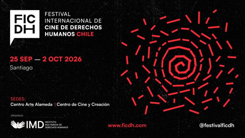Afiche de Festival Internacional de Cine de Derechos Humanos