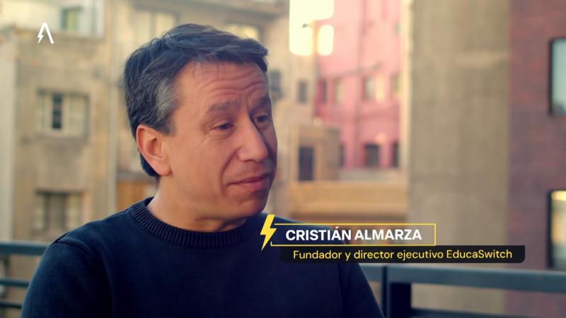 Cristián Almarza, fundador y director ejecutivo de EducaSwitch en Audaces / 13C