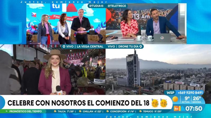 El equipo de Tu Día deslumbra con trajes típicos en la previa de Fiestas Patrias