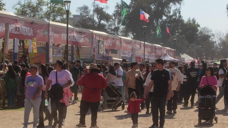 "La gran fonda de Chile" - Créditos: Agencia Uno