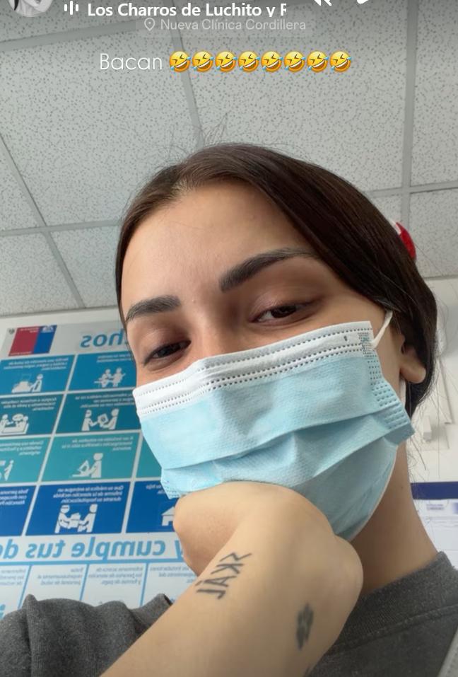 Historia de Instagram de la exchica reality