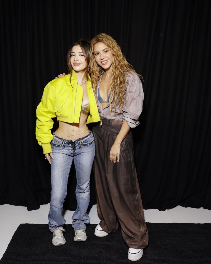 La chilena pudo conocer y hablar con Shakira - Instagram @katteyes