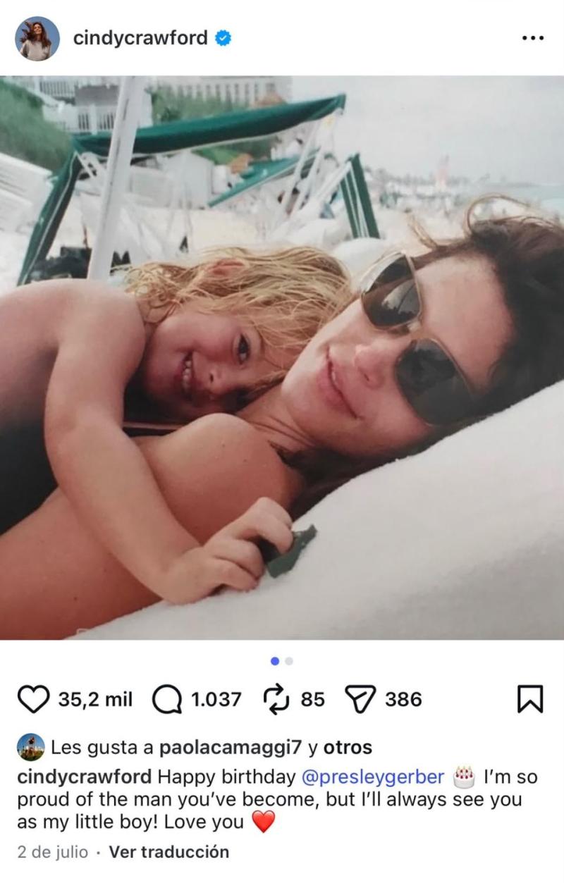 Cindy Crawford - Instagram