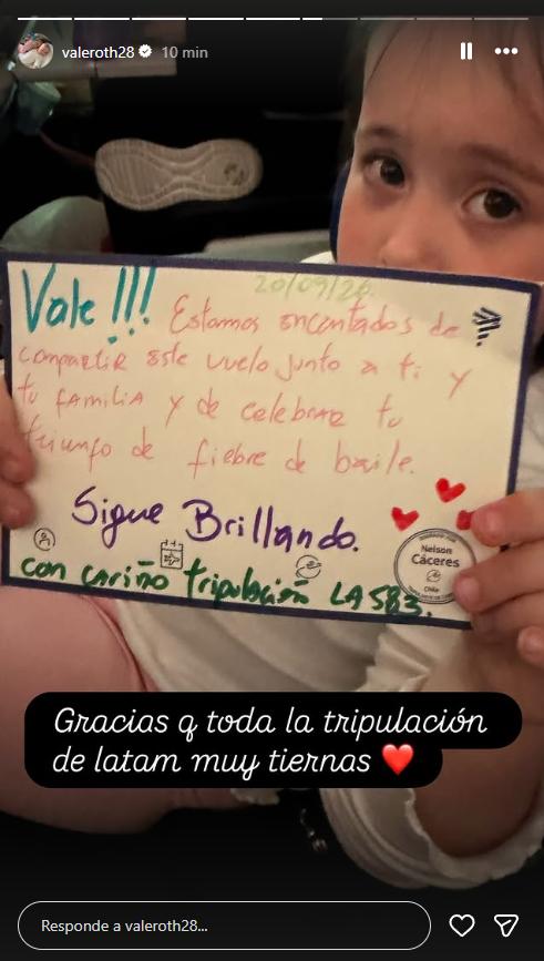 Vale Roth y su hija | Crédito: Instagram @valeroth28