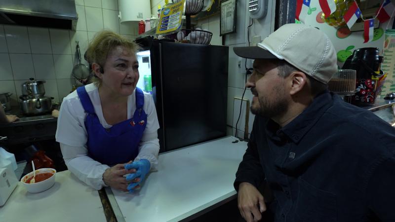 Rosana Ortega, la dueña de Desayunos Olguita y Eliseo Mella / 13C