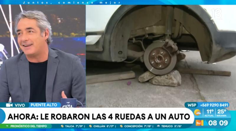 Repe cuenta su anécdota con las tuercas de seguridad.