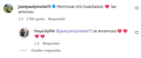Jean Paul Pineda y Valentina Castro | Crédito: Instagram @freya.bylife