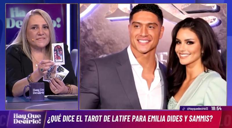 Latife Soto vaticina futuro de Emilia Dides y Sammis Reyes - Hay que decirlo