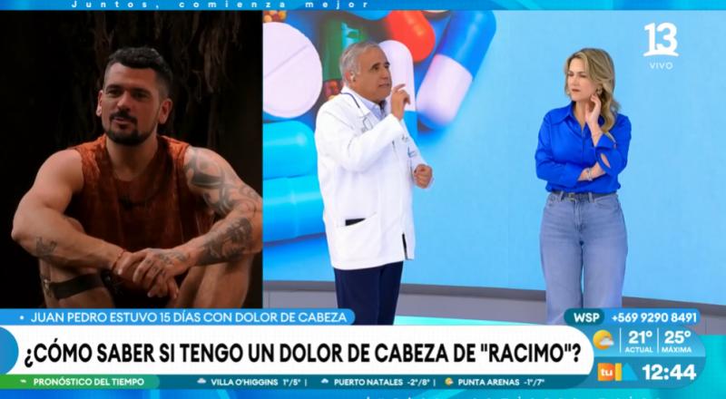 Doctor Ugarte explica los peligros de comer chocolate y queso cuando existe cefalea.