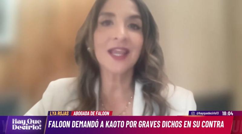 Lya Rojas, abogada de Faloon Larraguibel