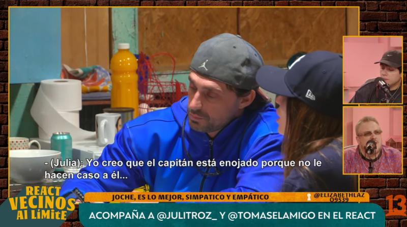 Julia apuntó contra Joche en Vecinos al límite